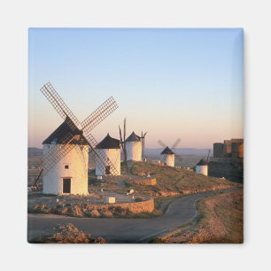 Aimant Consuegra, La Mancha, Espagne, moulins à vent
