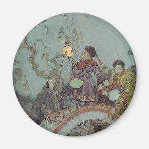 Aimant Conte de fées vintage, cauchemar d'Edmund Dulac