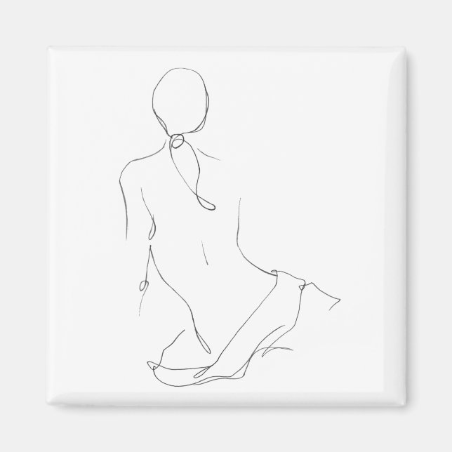 Aimant Contour géographique (Devant)