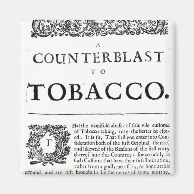 Aimant Contre-blast au tabac (Devant)