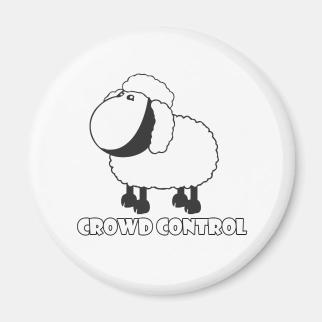 Aimant contrôle de la foule (Devant)