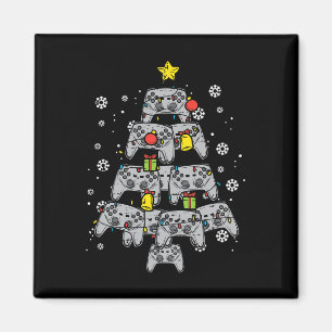Aimant Contrôleur de jeu Arbre de Noël Noël Joyeux Hommes