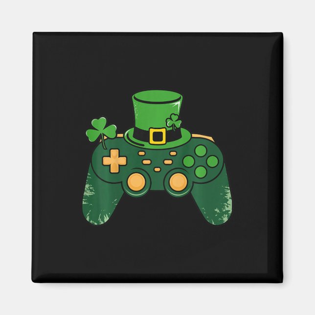 Aimant Contrôleur de jeu pour enfants St Patricks Day Trè (Devant)