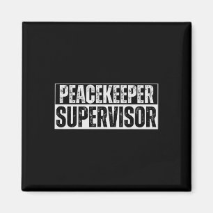 Aimant Contrôleur De La Paix Vintage Hilaire Pour Adulte