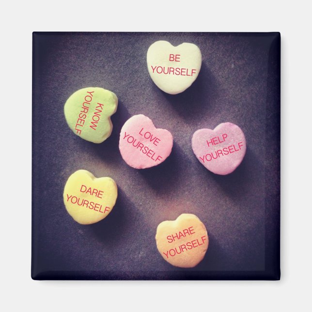 Aimant Conversation avec vous-même l'aimant (Devant)