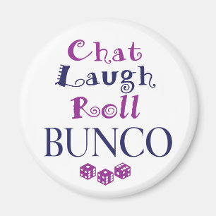 Aimant conversation, rire, rouler - bunco