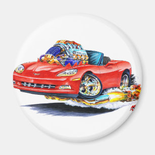 Aimant Convertible 2005-10 rouge de Corvette