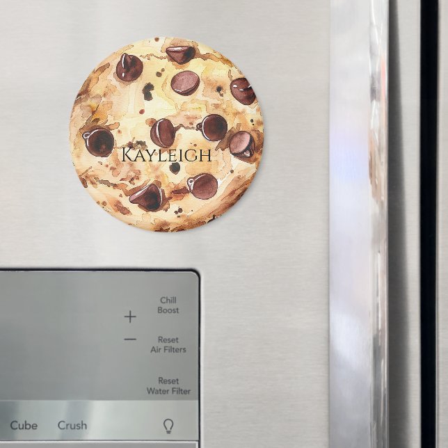 Aimant Cookie aux pépites de chocolat   (In situ (réfrigérateur))