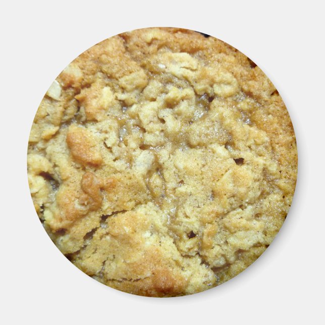 Aimant cookie de farine d'avoine (Devant)