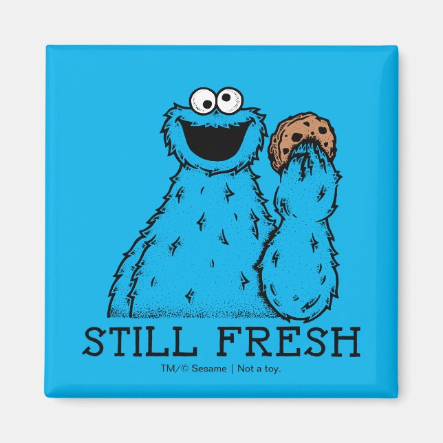 Aimant Cookie Monster | Encore frais (Devant)