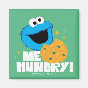 Aimant Cookie Monster Moi qui ai faim !