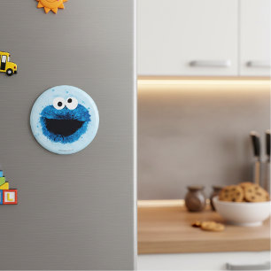 Aimant Cookie Monster Tendance aquarelle