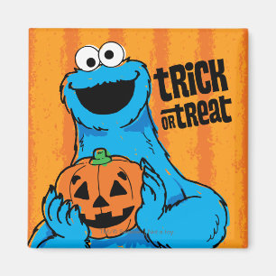 Aimant Cookie Monster - Tricoter Ou Traiter