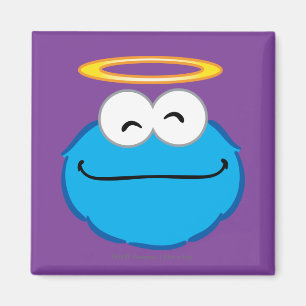 Aimant Cookie Souriant visage avec Halo