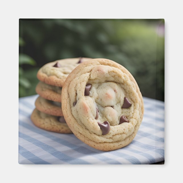 Aimant Cookies aux pépites de chocolat (Devant)
