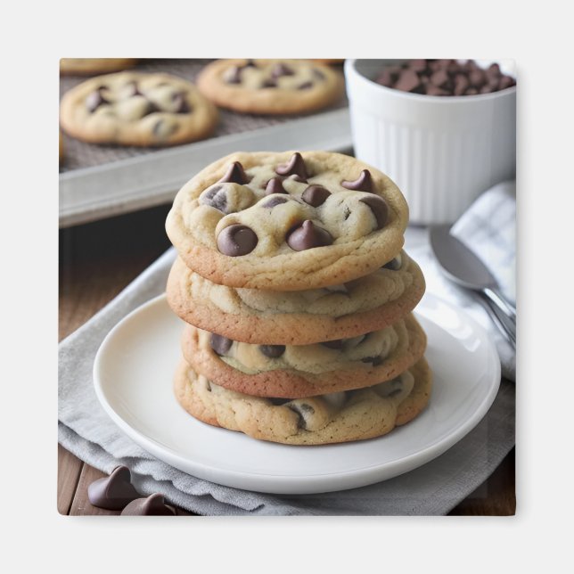 Aimant Cookies de chips au chocolat (Devant)