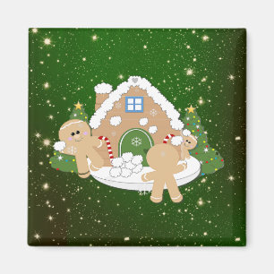 Aimant Cookies de Noël en pain d'épice