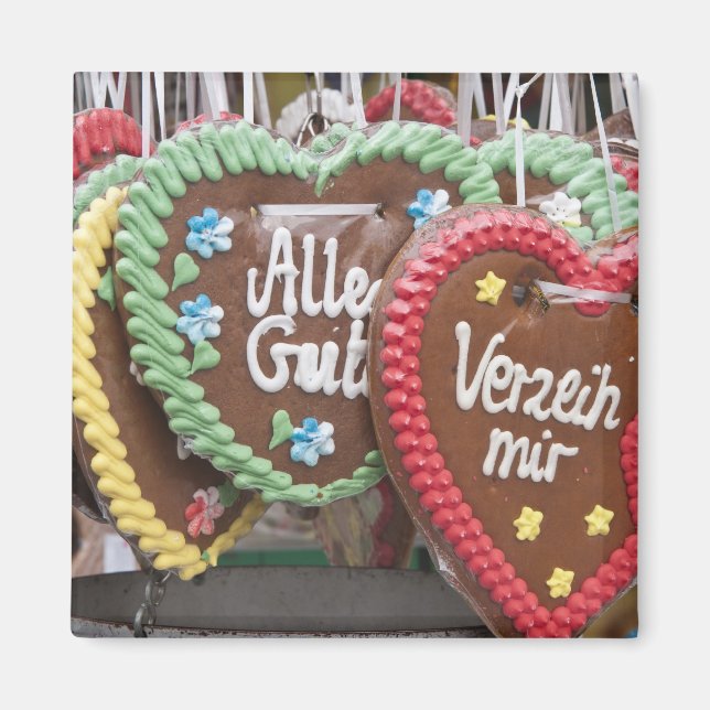 Aimant Cookies de pain d'épices décoratifs (Devant)