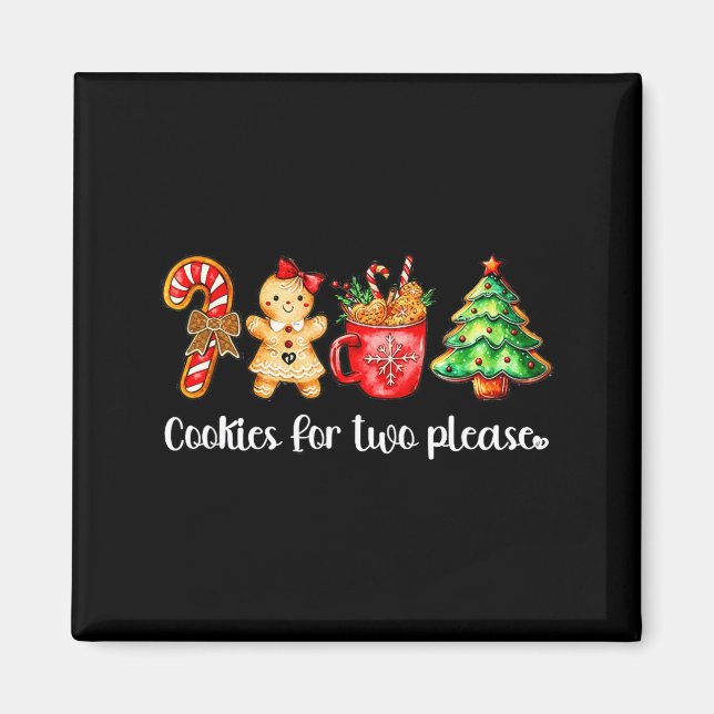 Aimant Cookies For Two S'il Vous Plaît, annonce de grosse (Devant)