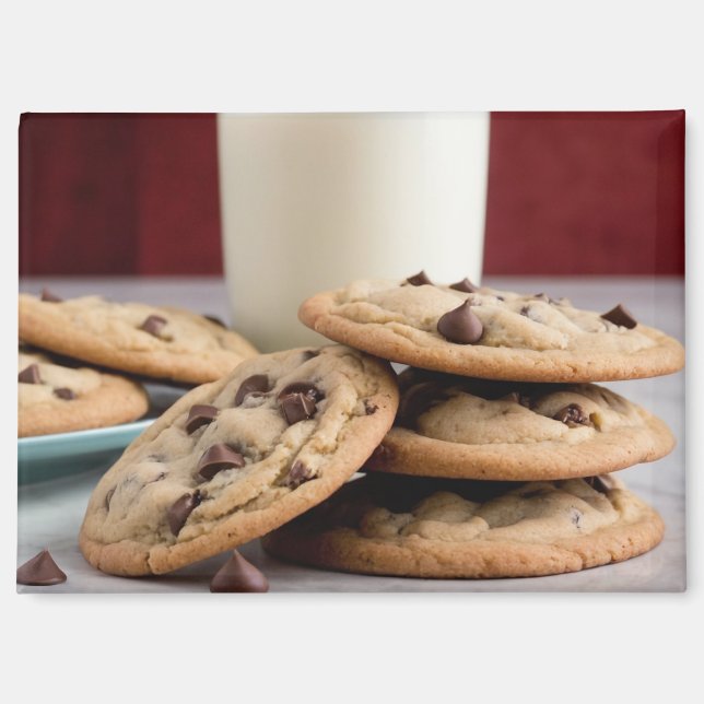Aimant Cookies & Lait (Recto)
