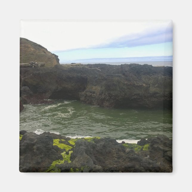 Aimant Cook's Chasm, cap Perpetua, Oregon (Devant)