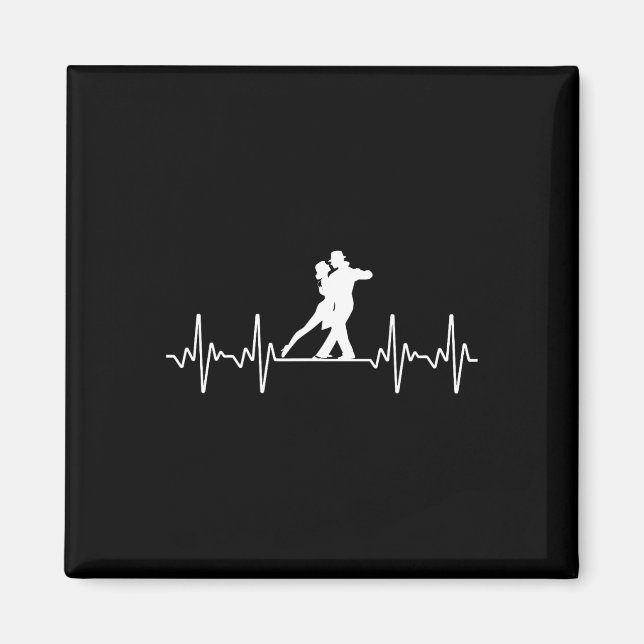 Aimant Cool Ballroom Design Pour Hommes Femmes Danser Bal (Devant)