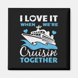 Aimant Cool Cruise Art Hommes Femmes Croisière Bateau Cou