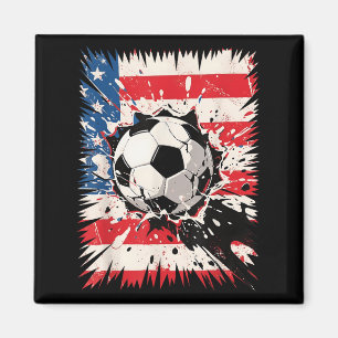 Aimant Cool D'Explosion De Football Pour Les Ventilateurs