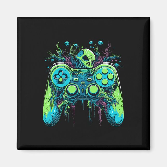 Aimant Cool éffrayant Jeu vidéo contrôleur de jeu 1 (Devant)