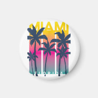 Cool Miami Florida Graphic Design Tee - shirts, I 