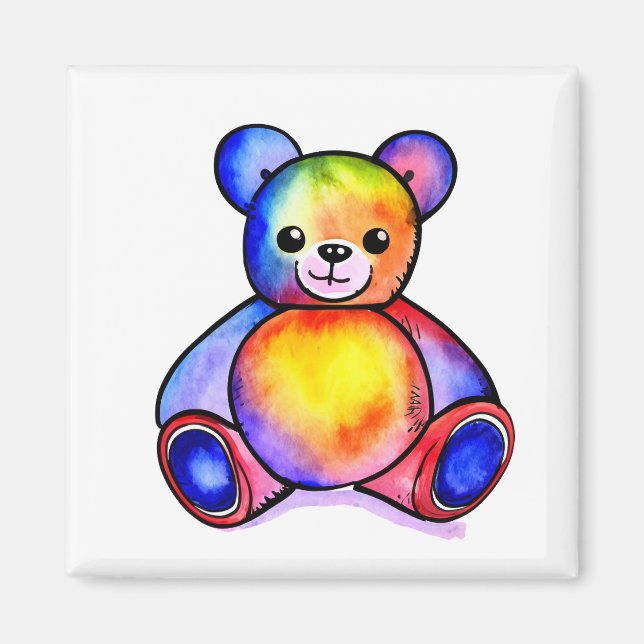 Aimant Cool Ours mou Teddy positif (Devant)