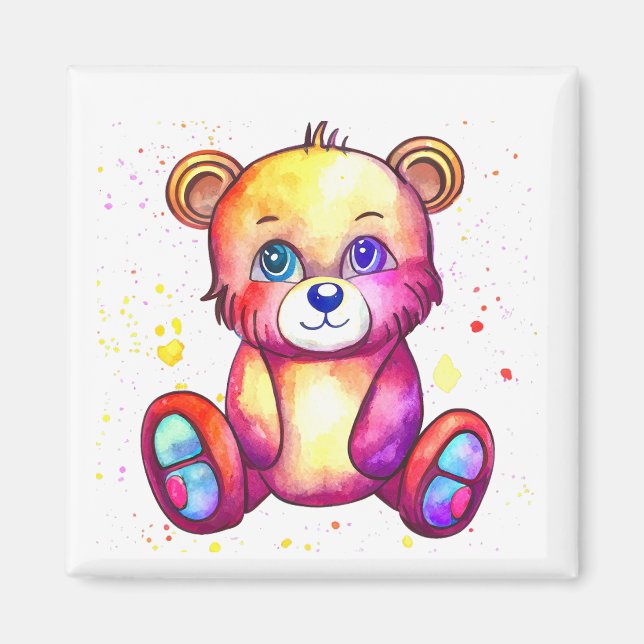 Aimant Cool Ours mou Teddy positif (Devant)