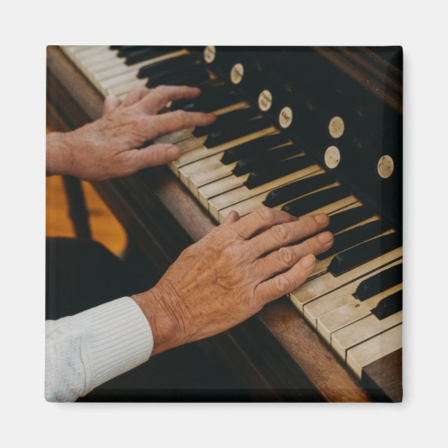 Aimant Cool Piano Artwork (Devant)