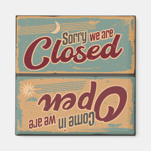 Aimant Cool rétro ouvert