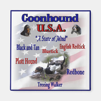 Aimant Coonhound États-Unis cadeaux