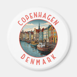 Aimant Copenhagen Danemark Cercle en détresse rétrograde