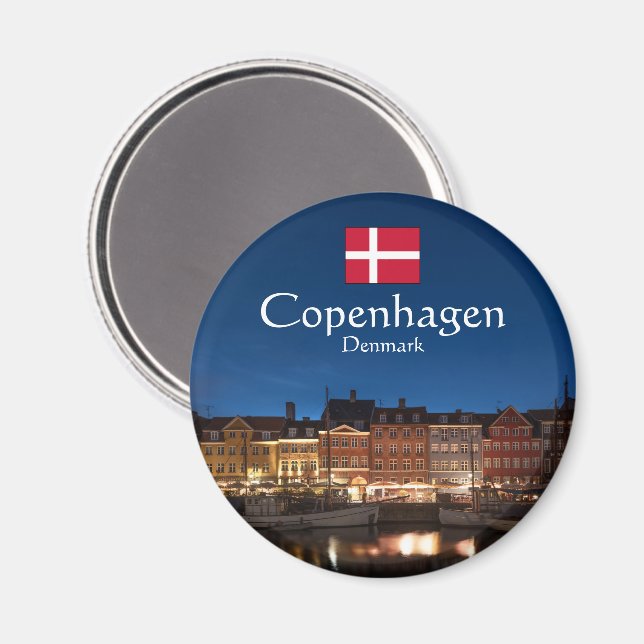 Aimant Copenhague Danemark (Recto/Verso)