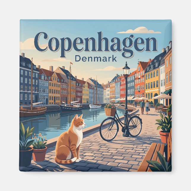 Aimant Copenhague, Danemark (Devant)