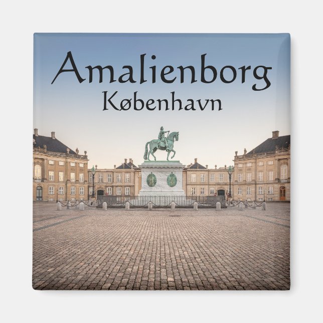 Aimant Copenhague Danemark (Devant)