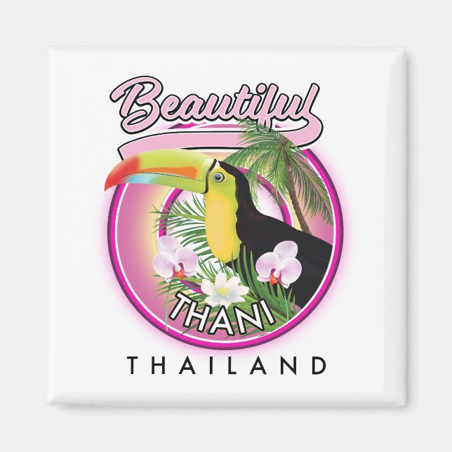 Aimant Copie de la belle Thani Thaïlande (Devant)
