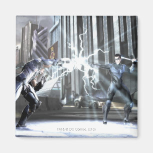 Aimant Copie d'écran : Cyborg contre Nightwing 4