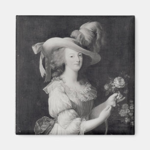 Aimant Copie d'un portrait de Marie-Antoinette