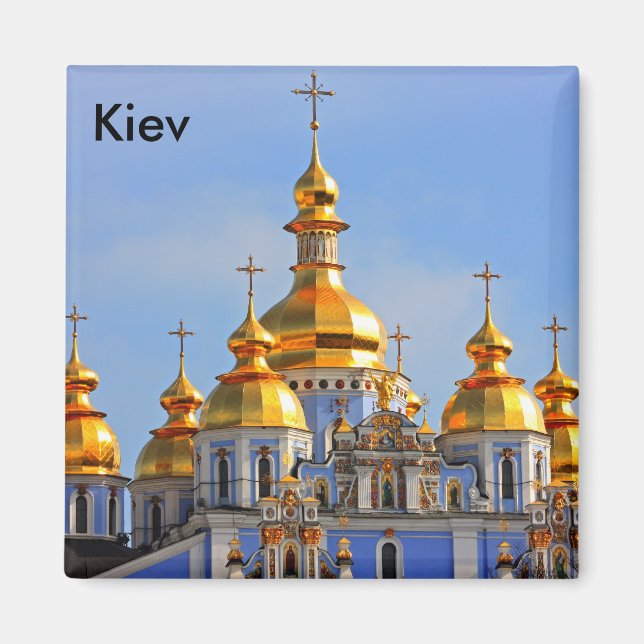Aimant Copies d'or dans la cathédrale de Kiev prises dans (Devant)
