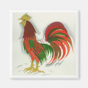Aimant Coq folklorique #7