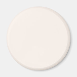 Aimant Coquillage blanc FFF5EE - Option pour ajouter un n