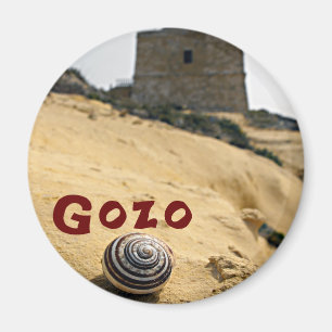 Aimant Coquille et tour, Gozo, Malte
