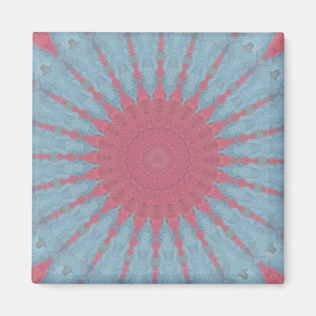 Aimant Coral Rose Starburst (Devant)