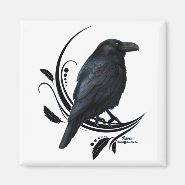 Aimant Corbeau (Devant)