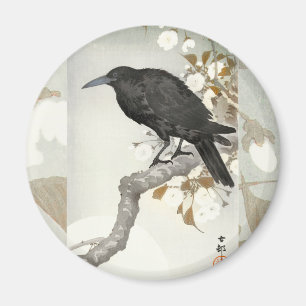 Aimant Corbeau Koson Oiseau Japonais Corbeau