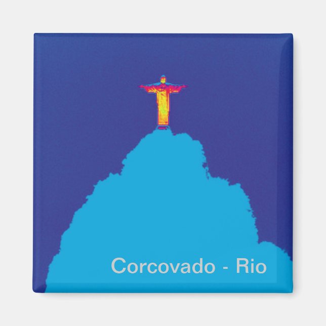 Aimant Corcovado Rio Brasil (Devant)